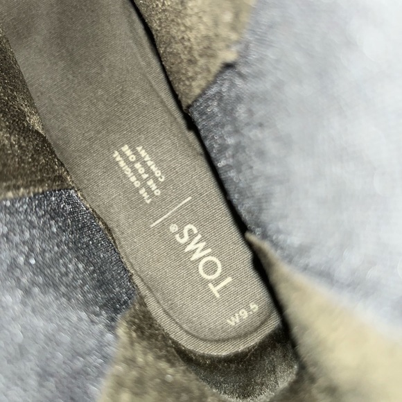 Toms Dakota Chelsea Green and Brown Camouflage ankle Boots - Picture 7 of 8